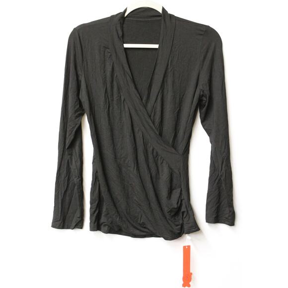 *NEW* AFIBI SLIM FIT LONG SLEEVE V NECK SHIRT - Picture 1 of 5